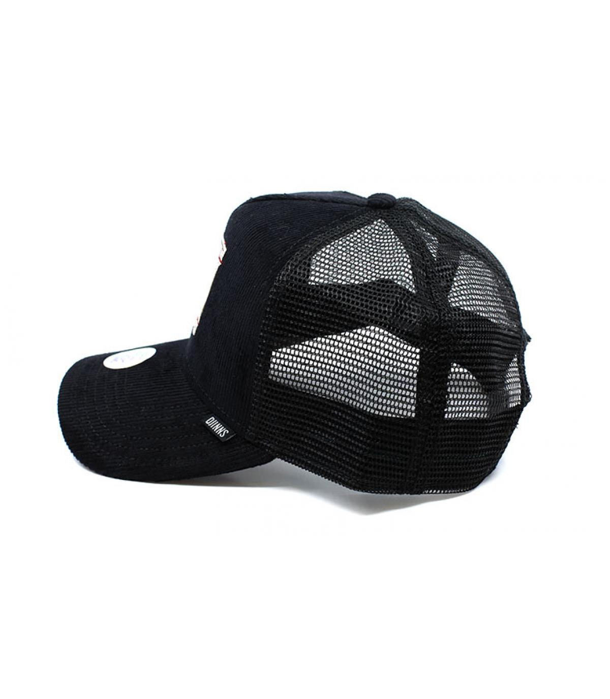 Djinns Zwart velvet trucker Djinns Djinns Zwart velvet trucker Djinns